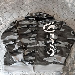 Ecko Unltd Men's Jacket W/ Hoodie Sz L